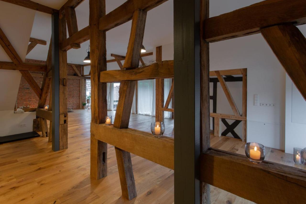 ヘルボルツハイムTraumhaft Wohnen Im Haus Blumアパートメント エクステリア 写真